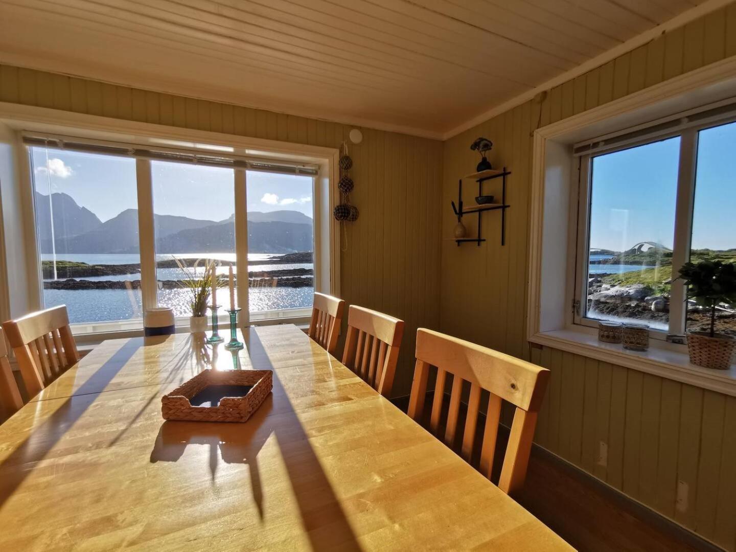 Panoramic Seaview House By The Sea Villa Hovdan Exterior photo